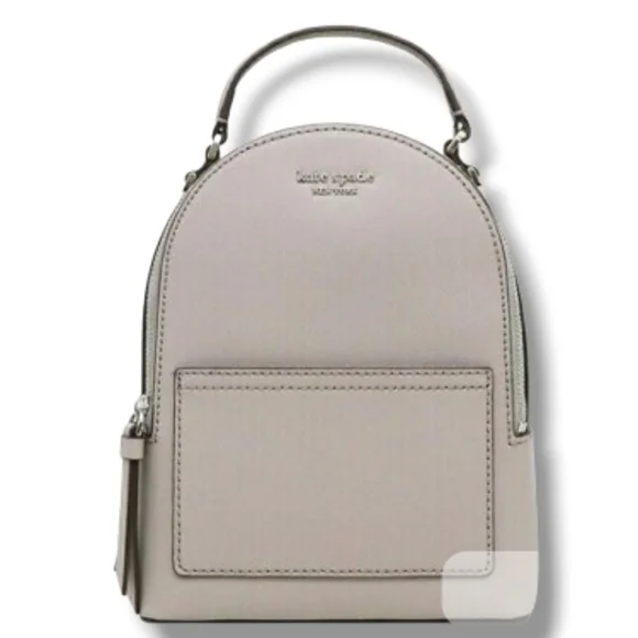 KATE SPADE New York Cameron Mini Convertible Backpack Sling Crossbody SOFT TAUPE - Picture 7 of 17
